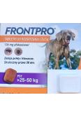 1 tabletka FrontPro XL 25 - 50kg 136 mg na pchły i kleszcze dla psa 1SZT.!